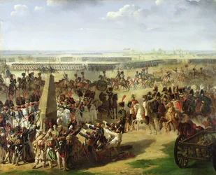 Den franska armén river ner Rosbach-kolonnen, 18 oktober 1806, 1810